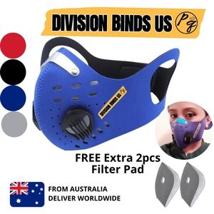 1Set Dual Breathing Valve Neoprene Face mask Vents